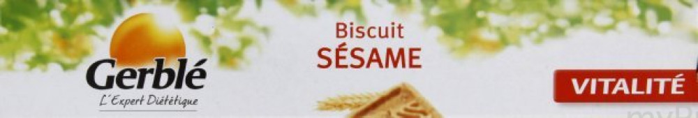 GERBLE Paquet 46 g biscuits au sésame - Direct Papeterie.com