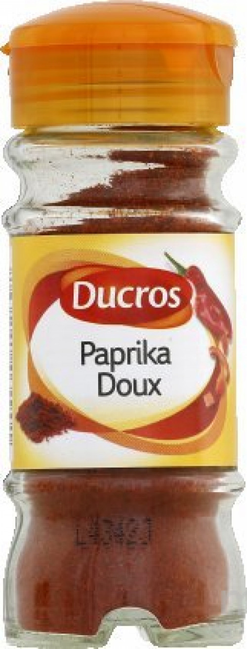 Paprika doux moulu - DUCROS - Pot de 40 g