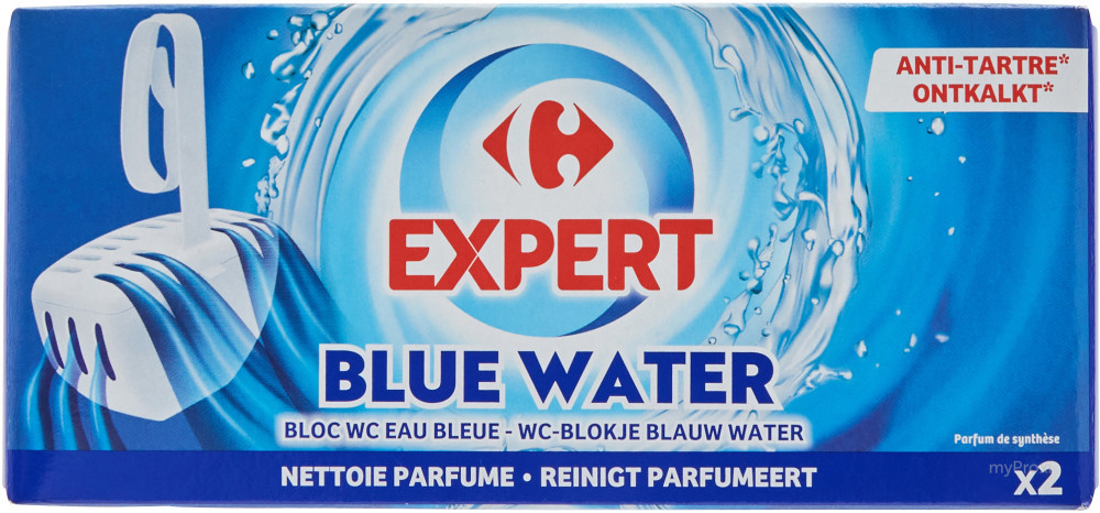 Bloc WC eau bleue HARPIC