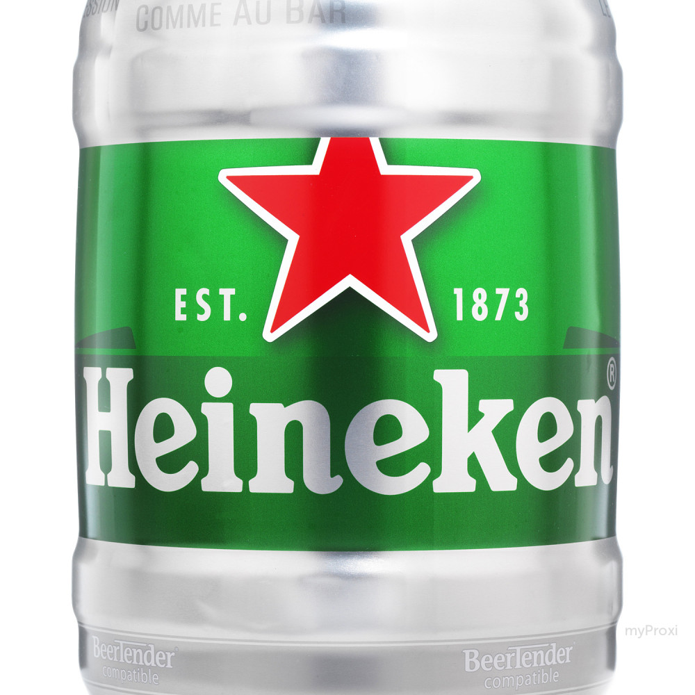 Mini-fût de bière Heineken prêt à servir (5 L)  La Belle Vie : Courses en  Ligne - Livraison à Domicile