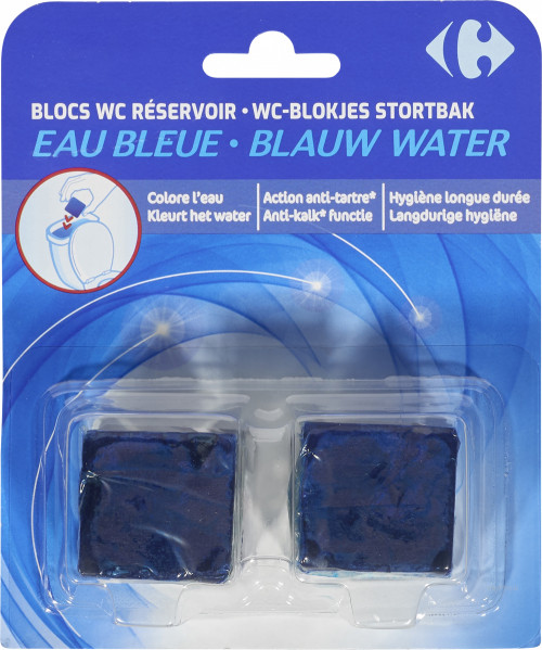 Bloc WC Eau Bleue x2 - ECO+ - Drive Z'eclerc
