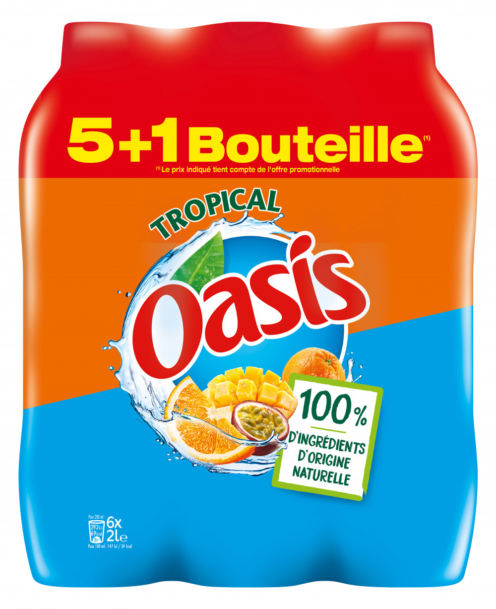 Oasis Tropical (2L) - Vente en ligne Meaux 77