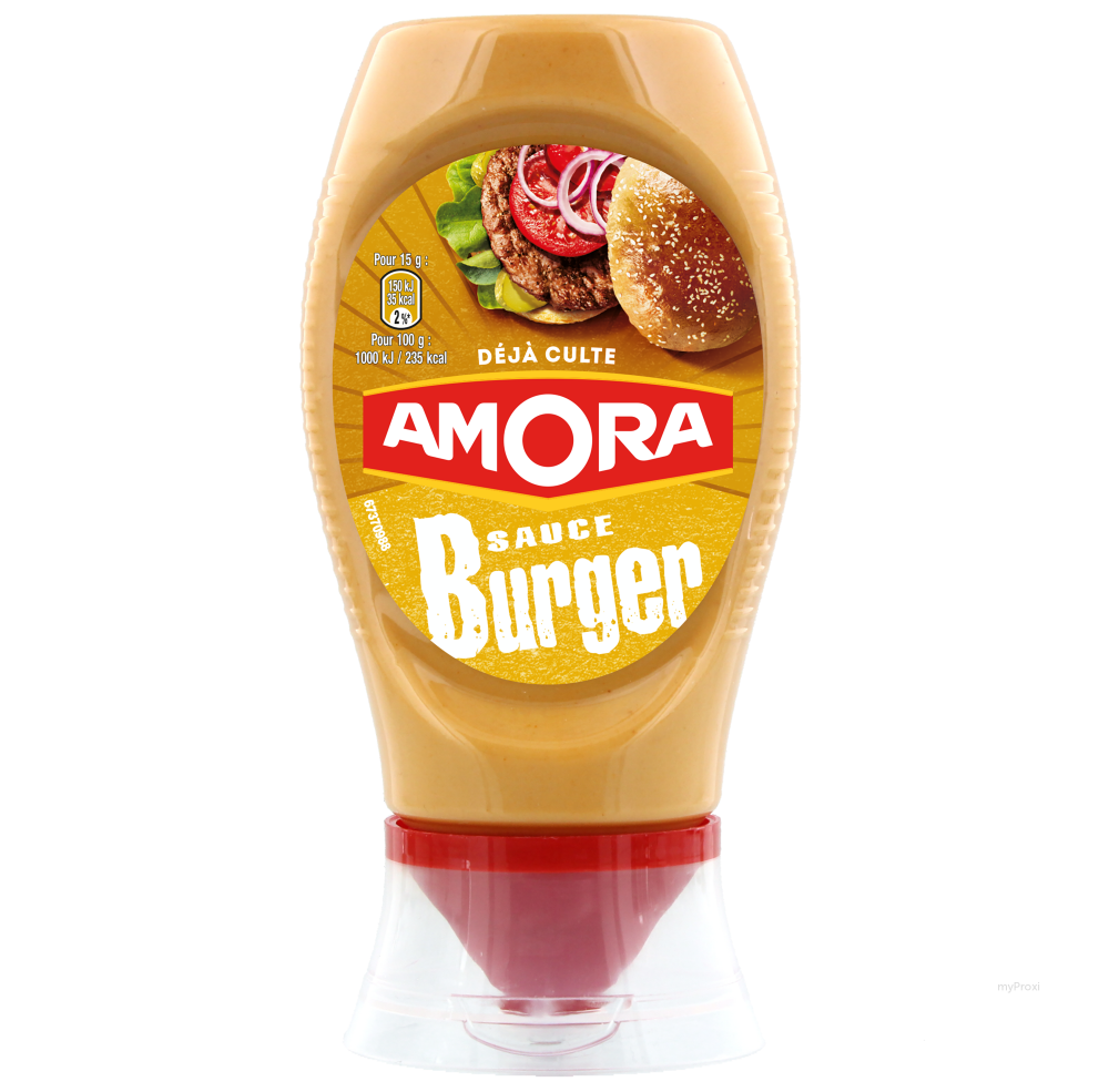 Sauce Burger Flacon Souple Amora 260g - Drive Z'eclerc