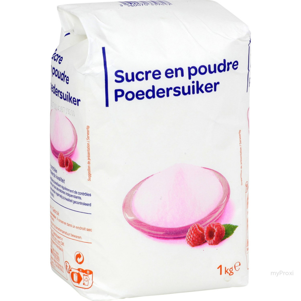 Sucre poudre 10 x 1 kg (sachet) - Pâtisserie - Sucre - PEDRERO grossiste  alimentaire des professionnels