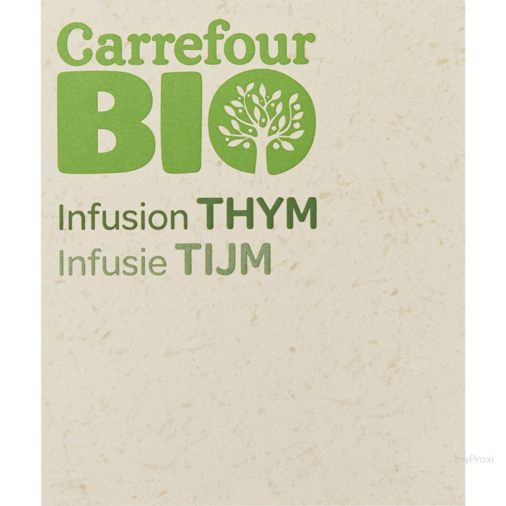 Infusion bio thym CARREFOUR BIO
