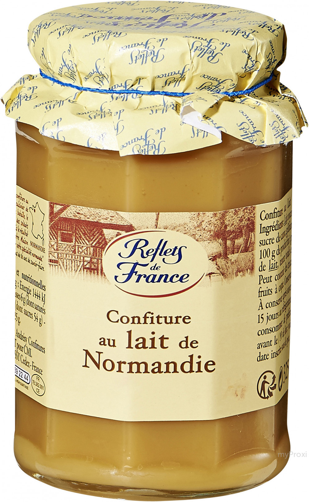 Confiture au Lait de Normandie - Reflets de France - 325 g
