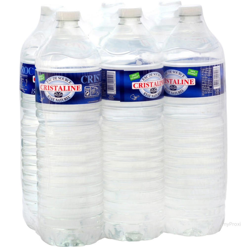 Cristaline eau Pet 1,5L