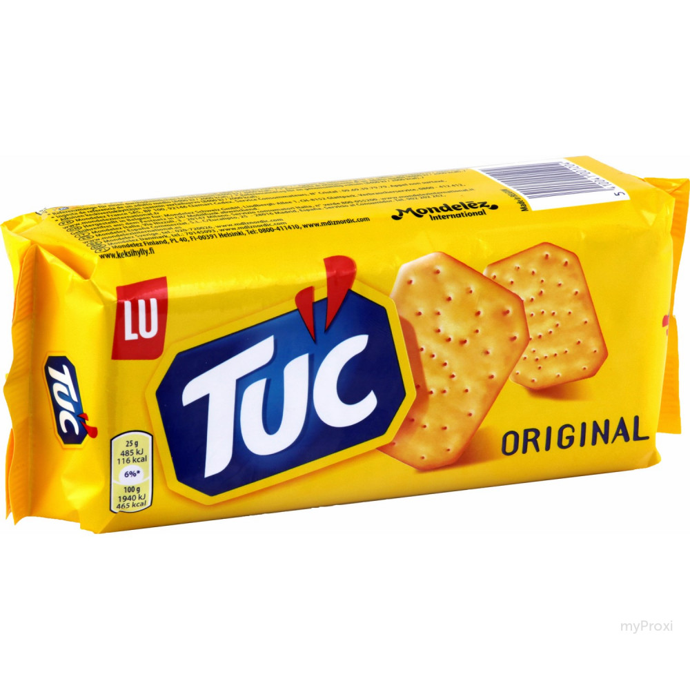 LU Tuc L'original Crackers Biscuits apéritifs Salé 5x100g