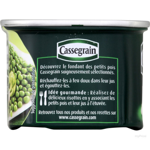 1/4 PETIT POIS CASSEGRAIN