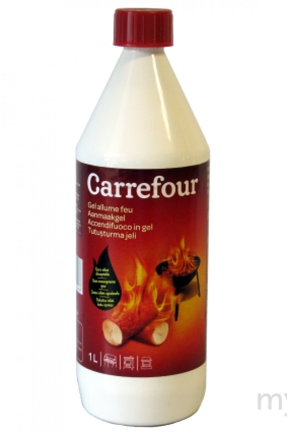 Allume-feu gel sans odeur CARREFOUR : la bouteille de 1 l à Prix Carrefour