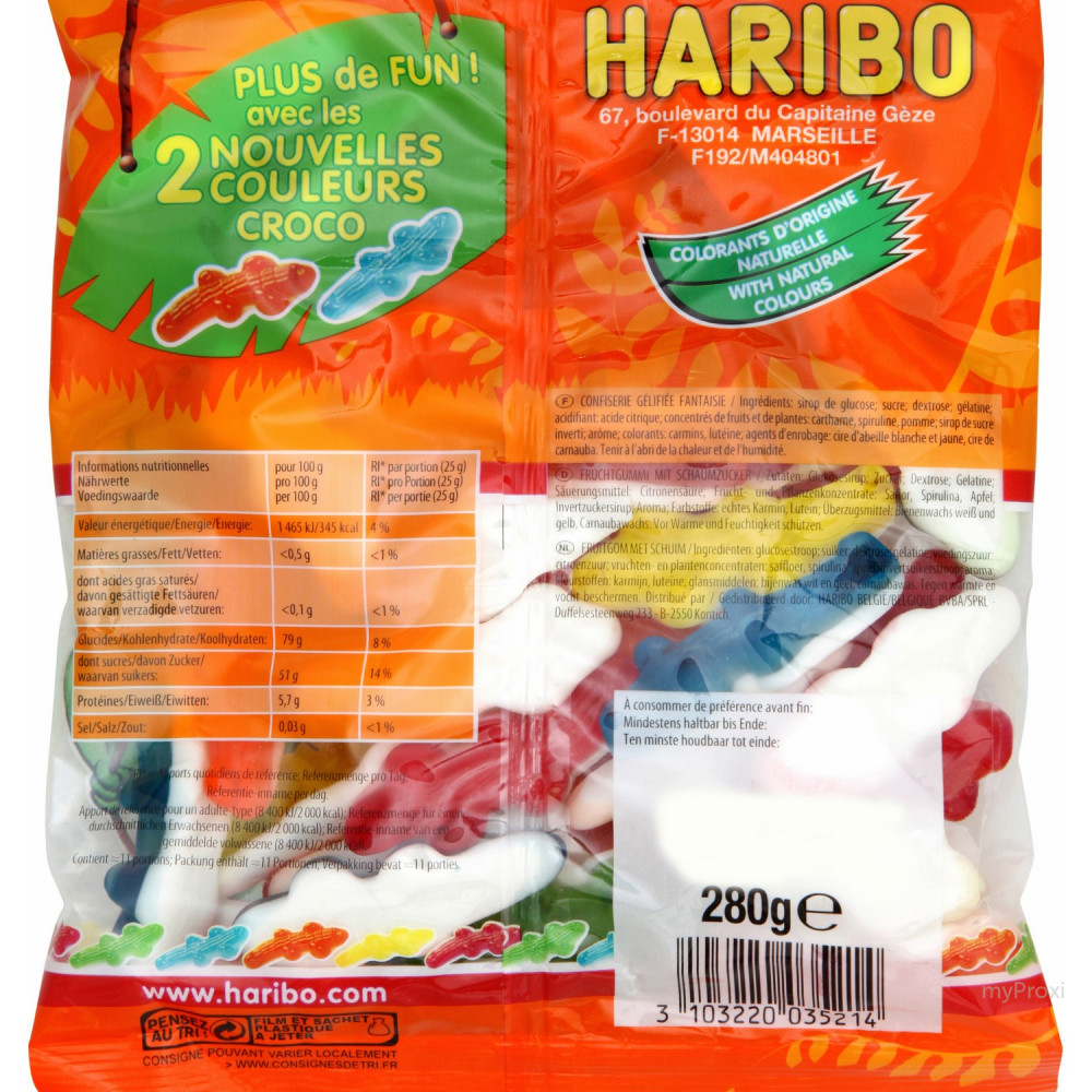 280G CROCO HARIBO