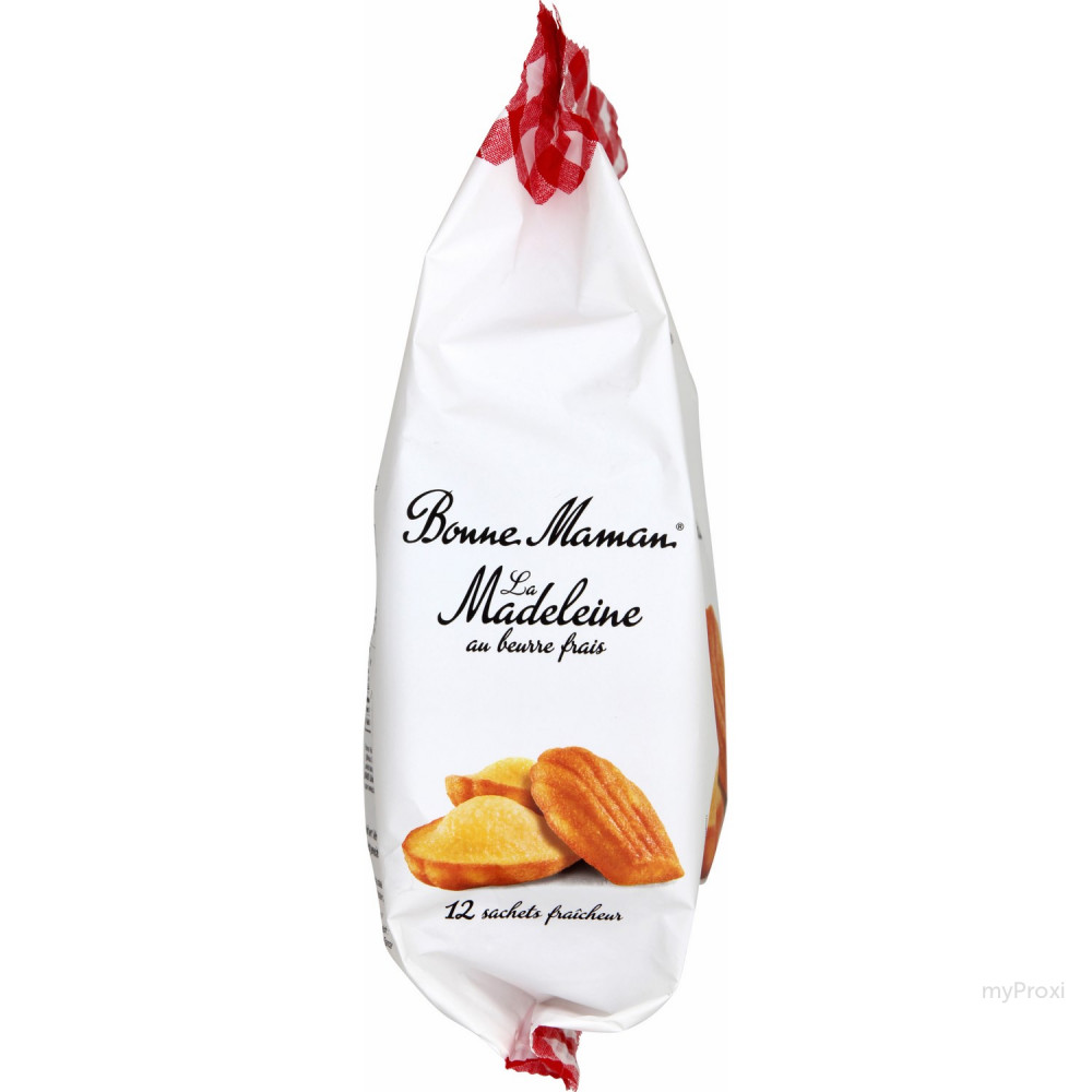 12 Madeleines Bonne Maman au Beurre Frais